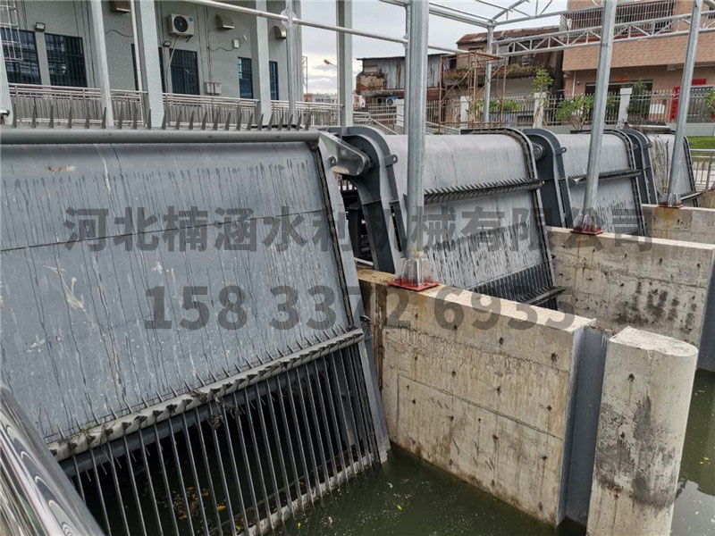 佛山回轉(zhuǎn)式清污機調(diào)試驗收